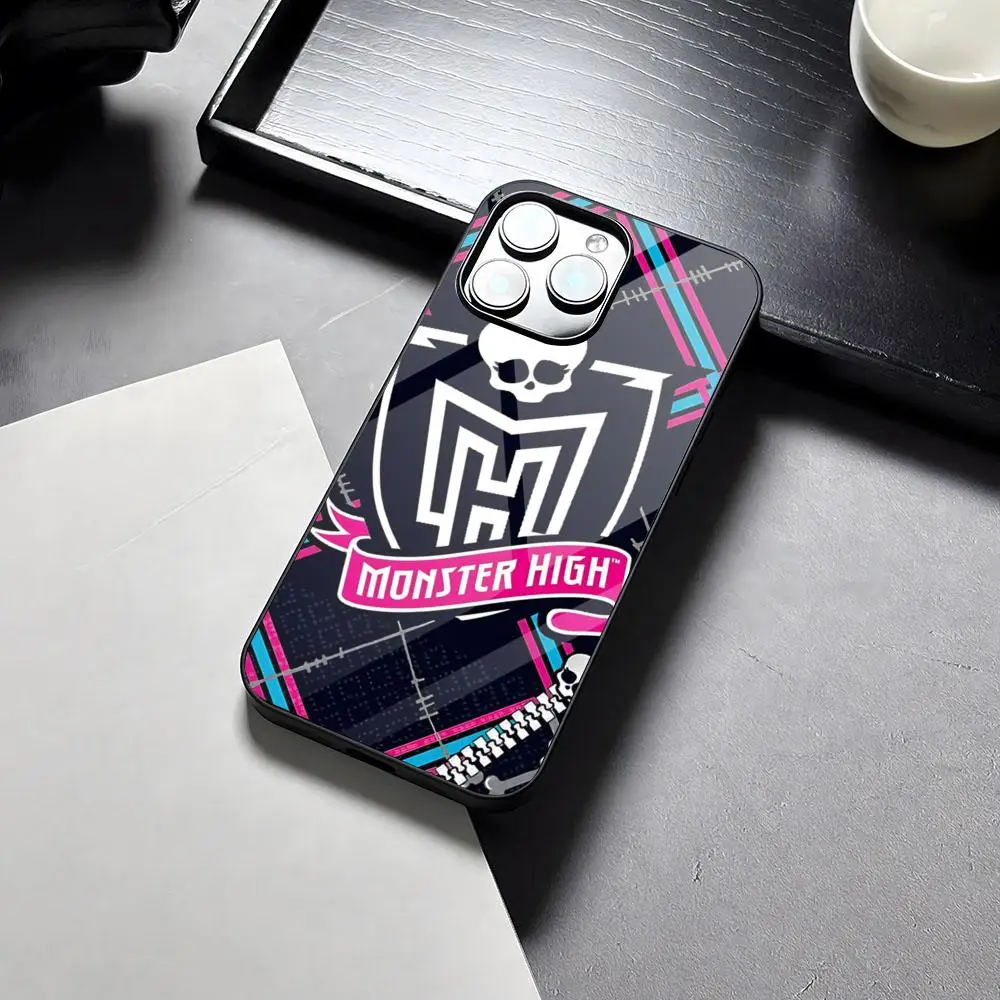 Фото Чехол для телефона M-Monsters Cartoon High из силикона и поликарбоната (PC+TPU) для iPhone 17 16 14 11 12 15 13 Pro Max 8 7 6 Plus X SE XR, жесткий чехол. №5