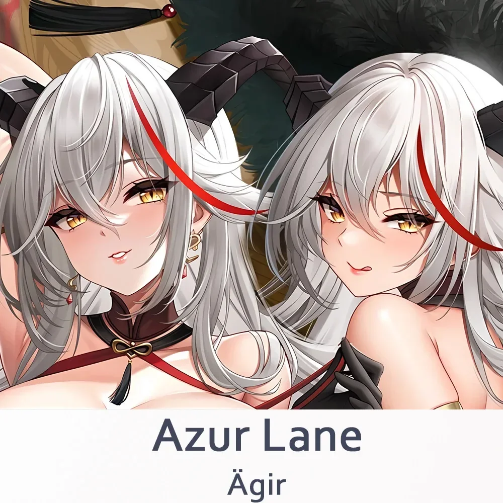 Игра Azur Lane KMS Agir Dakimakura Hing Чехол для тела Аниме Длинная наволочка