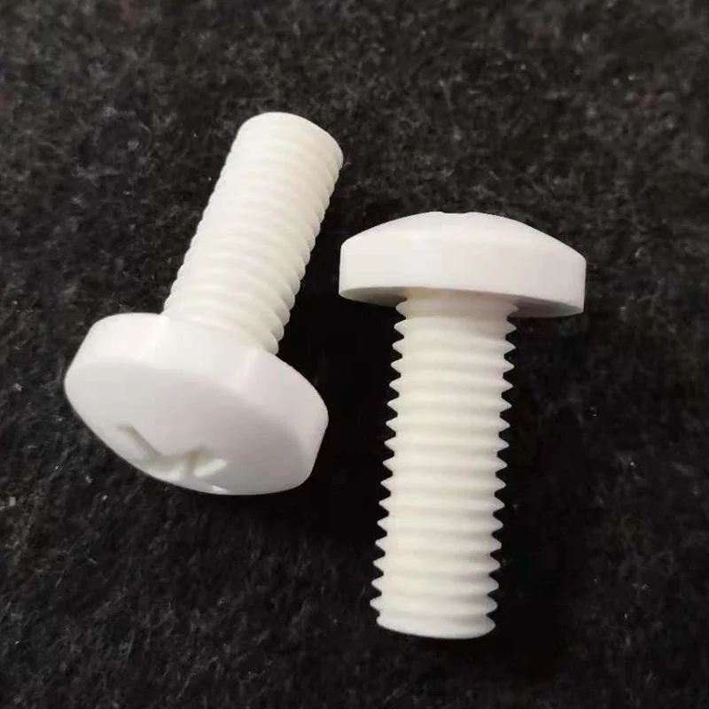 20 шт. M2 PP полипропиленовые винты с цилиндрической головкой и прорезями