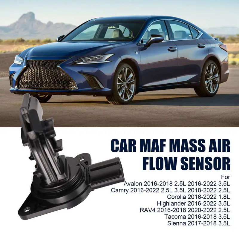 Автомобильный датчик массового расхода воздуха MAF 22204-75040 для Toyota Camry Corolla Lexus ES350