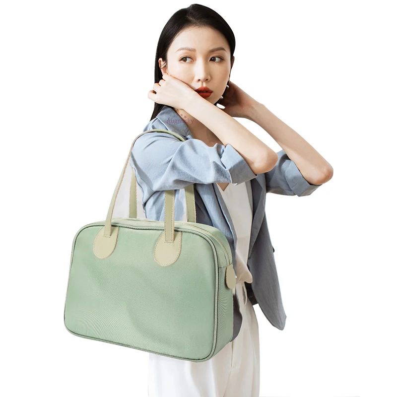 Casual Female Bag Portable Women Laptop Shoulder Bag For Macbook 13 14 15 16Inch Notebook Carrying Case Travel Handbag Briefcase