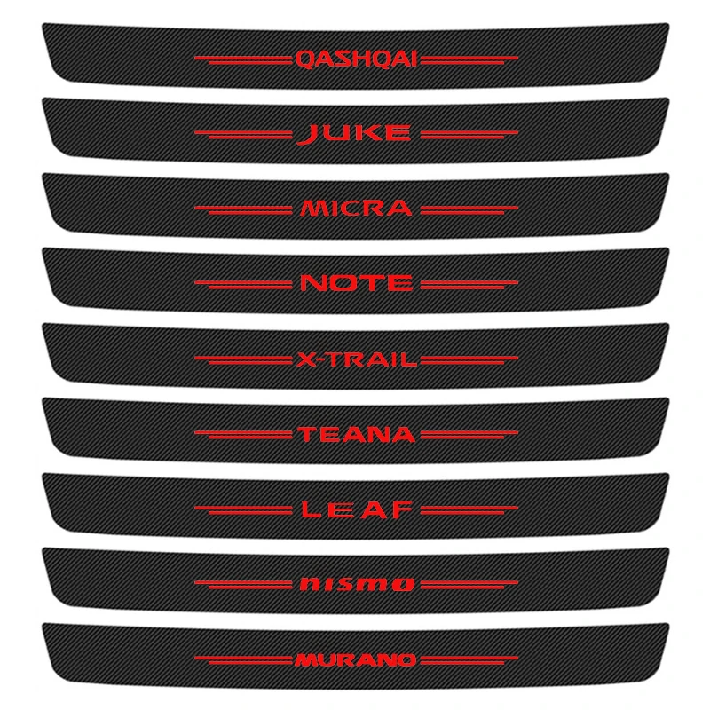

1 шт., наклейка на задний бампер Nissan Qashqai Juke Leaf Micra Sentra патруль Maxima Murano Tiida Altima Rogue Sylphy