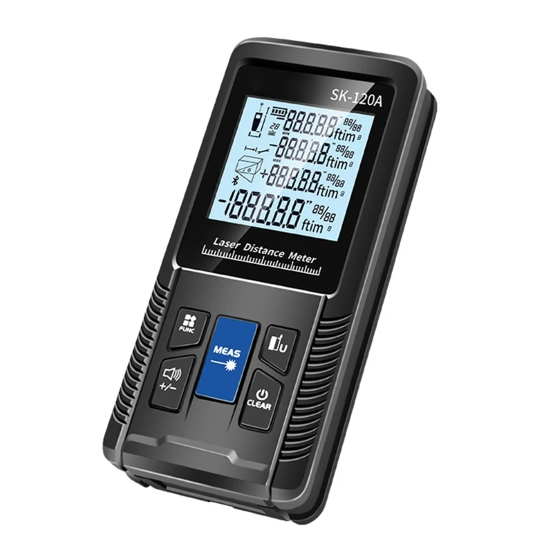 Y1UD Ручной лазерный дальномер 40 м 50 70 100 120 цифровой линейка рулетки измерительный