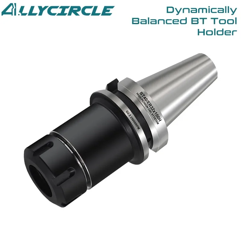 

High Precision BT30 ER11 ER16 ER20 ER25 ER32 Tool Holder Dynamic Balance 70L 100L for CNC Machining Center Spindle Tool Holder