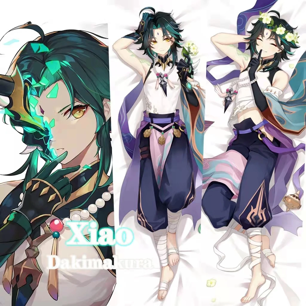 

Наволочка с длинным обнимающим телом Genshin Impact Dakimakura Xiao