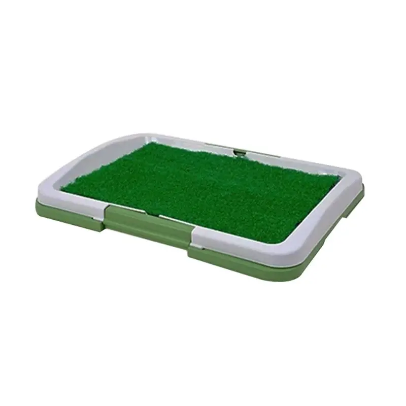 

Artificial Grass Bathroom Mat for Puppies and Small Pets- Portable Potty
