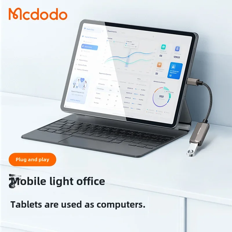 Адаптер Mcduodu Otg к Usb 2 0 конвертер Lightning телефон интерфейсу адаптер для часов iPhone 7 8 9