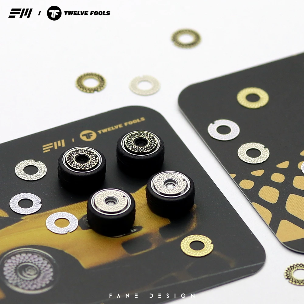 

Fine Model 1/64 Metal Wheel Hubs Diameter 9mm Without Axles Detail-up Parts For Model Car Racing Vehicle Toy Small Scale