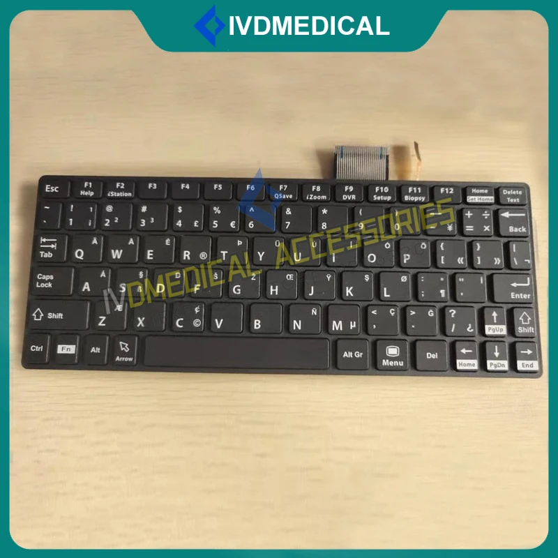 Keyboard For Mindray DC-8 DC-8S DC-8EP DC-8 PRO DC-8 CV DC-80 DC-70 Color Ultrasound Numeric Keypad Assembly WIN7 Repair Spare