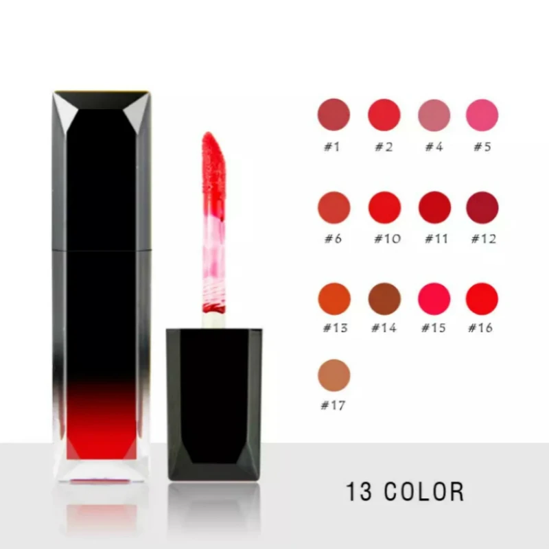 Custom Label Lips Makeup Cosmetics Waterproof Lip Gloss Lipstick Moisturize Liquid Lipgloss Lip Stick Lip Blam 20pcs