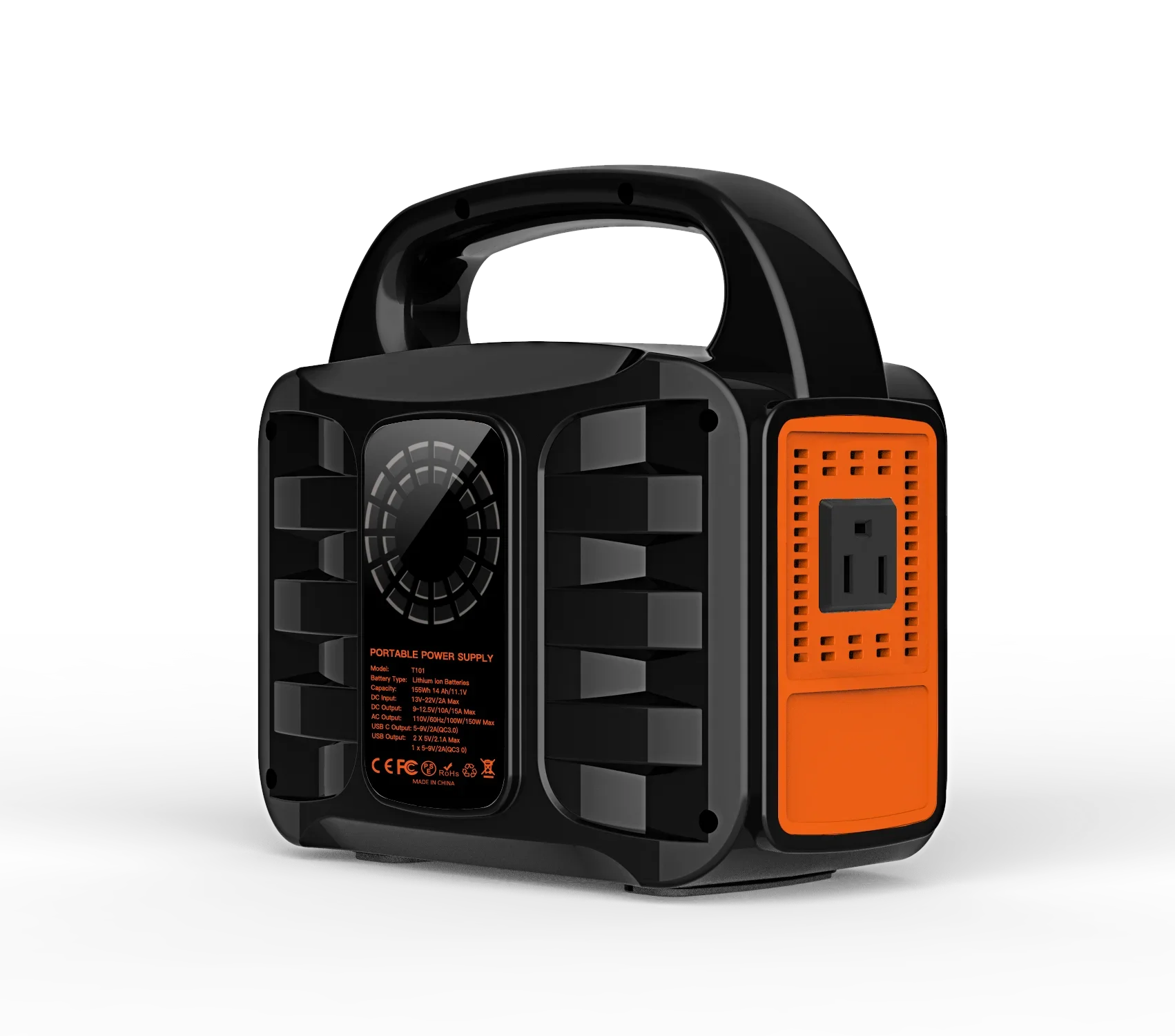 Портативная Домашняя электростанция на солнечной батарее 100 Вт 42000 мАч/3 7 в Вт/ч