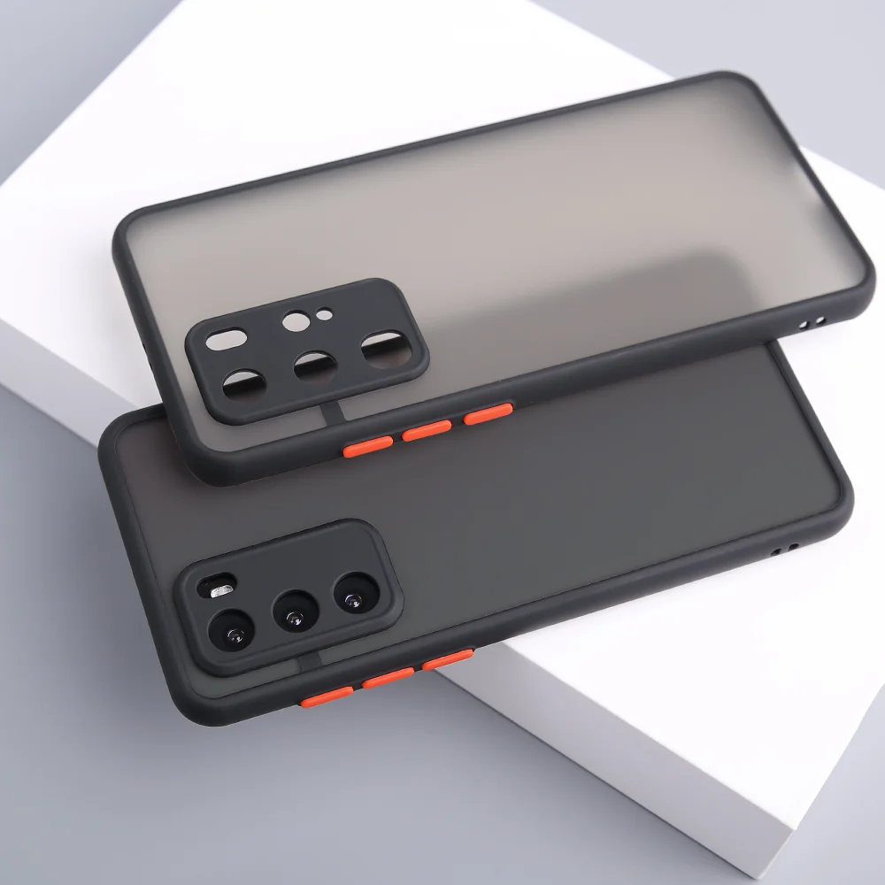 

Translucent Case For Samsung galaxy S22 S21 Ultra S21 Plus Case Soft Edge Matte Hard Plastic Back Cover For S20 Note 20 S21 FE