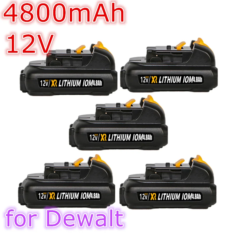 Литий-ионные перезаряжаемые аккумуляторы 4800 мАч 10 8 В/12 в 51 Втч