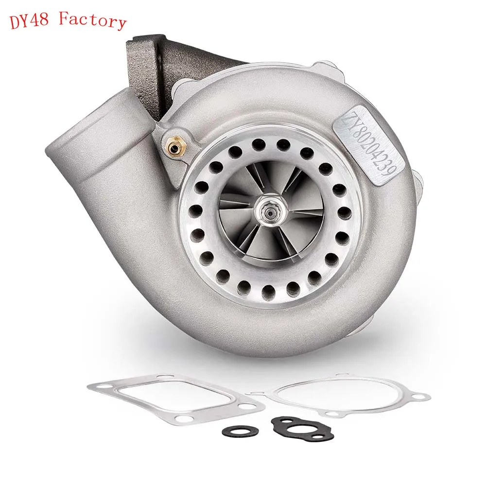 

GT35 GT3582 GT3582R Universal Turbocharger Anti-Surge Compressor AR.70/63 600HP T3 Flange 2.5L-6.0L Engine