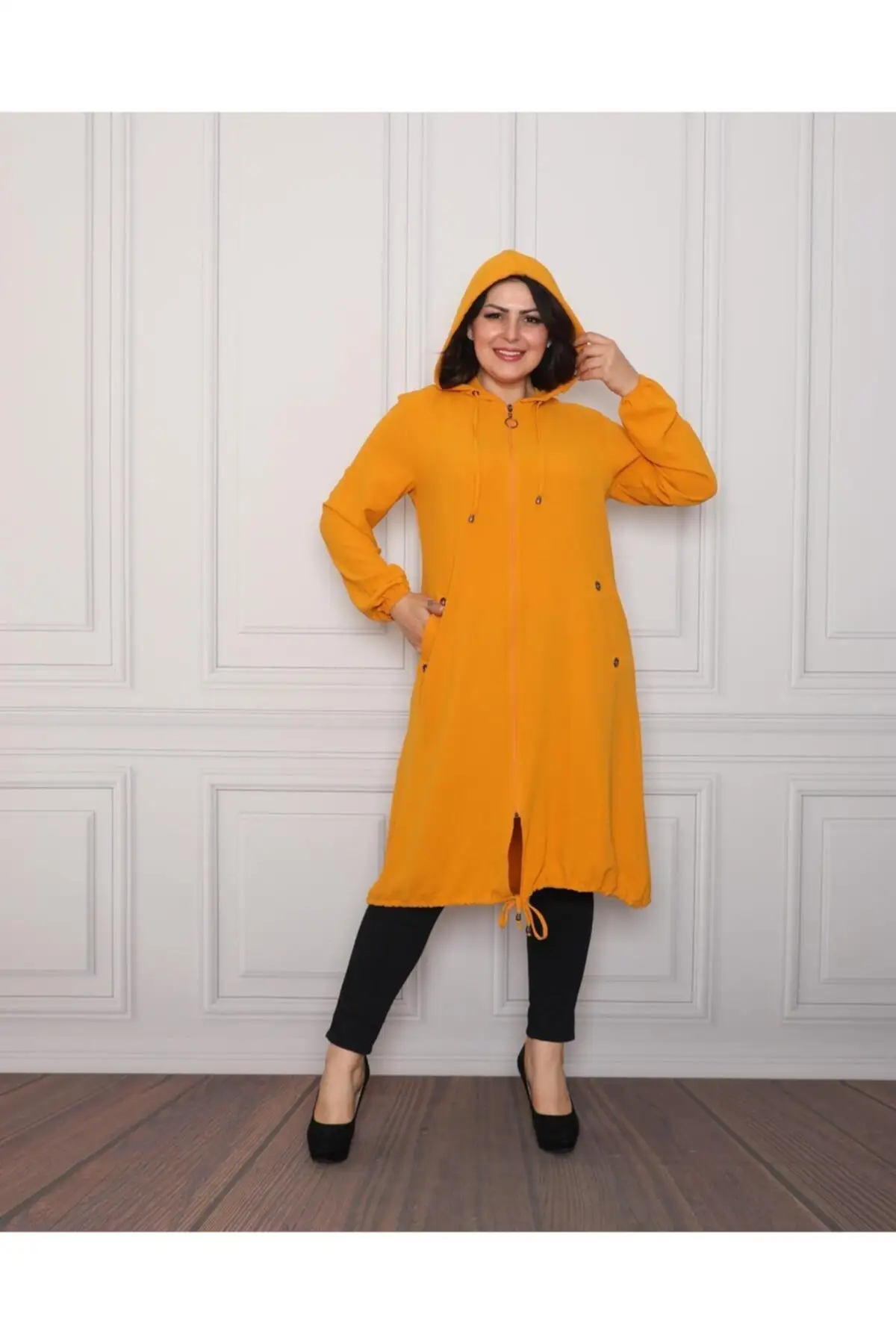 

Women's Cardigan Ayrobin Fabric Plus Size Mustard Casual Knitted Quality Fashion Cardigan Sweaters Loose Sweater Sweater Jumper