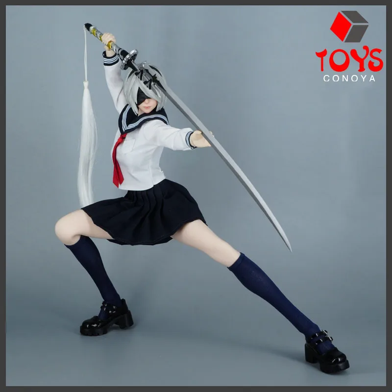 SA Toys SA011 масштаб 1/6, женский купальник JK, комплект униформы, одежда, костюм, модель для 12 дюймов TBLeague/PH, экшн-фигурка, белое тело