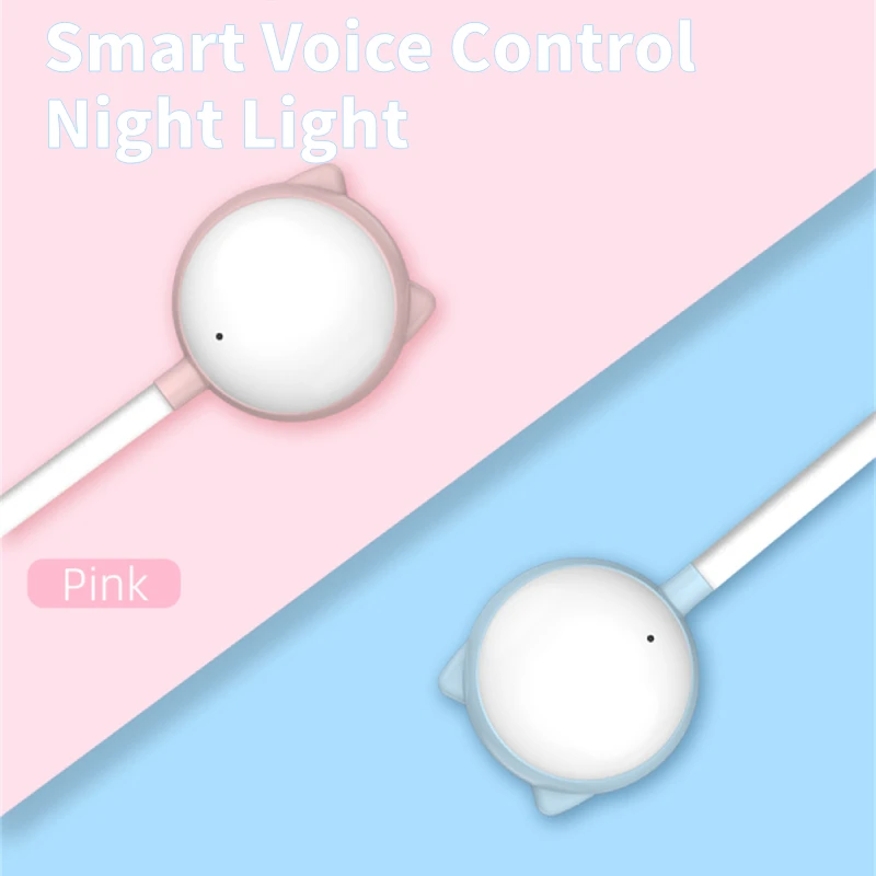 

USB Newest LED Desk Lamp Portable Night Light Lamp Freely Foldable Table Lamp Voice Intelligent Lights Automation Modules