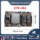 Материнская плата для майнинга BTC, разъем ЦП 5 PCIe PCI-E Express 3,0 X8, слоты памяти DDR3 для майнинга, поддержка 3060 GPU