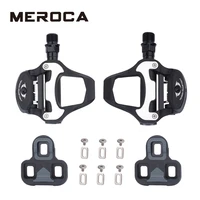 meroca self locking pedal spd cleat nylon bearing clipless road bike pedal bike accessories mtb pedals bike pedal pedal clip