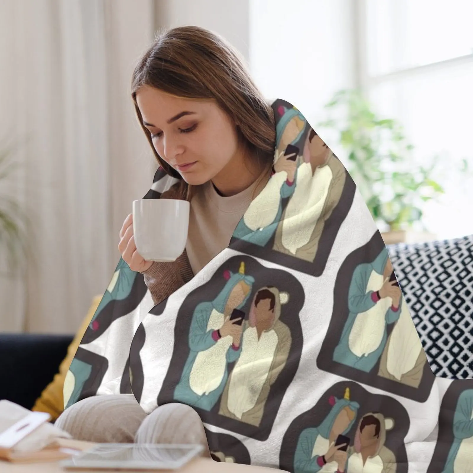 Одеяло Sam and Colby Onesies48