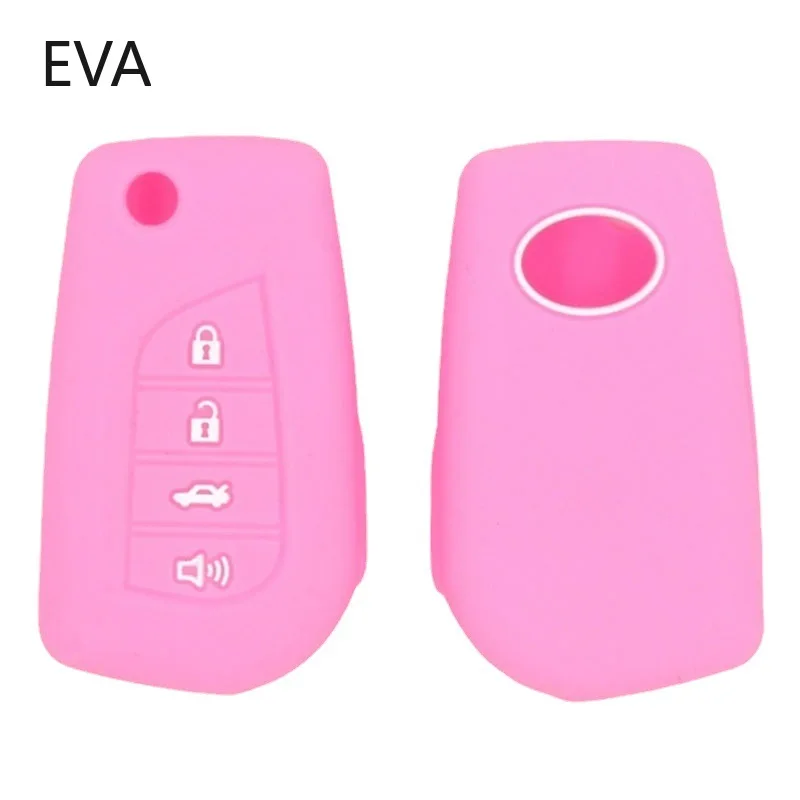 

Чехол для Toyota, силиконовый чехол с 4 кнопками для Toyota New Reiz Corolla