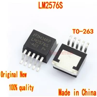 10 100pcs made in china lm2576s adj lm2576 adj to 263 adjustable switching regulator full connector new spot
