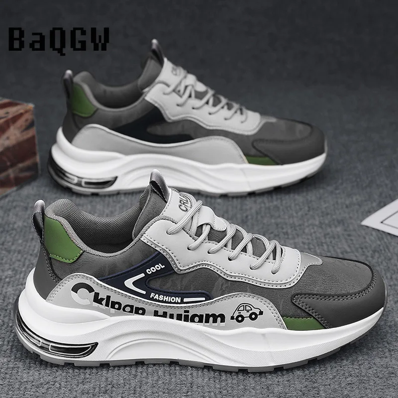

Autumn Men's Comfortable Casual Sneakers Designer Young Students Fashion Running Shoes Versatile Cushioning Running Sport Shoes
