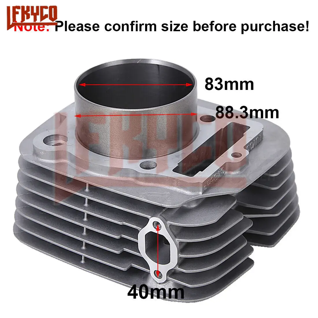 Мотоциклетный 83 мм цилиндр двигателя 350CC поршень комплект прокладок двигатель