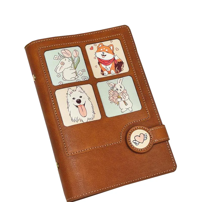 Кожаный блокнот Cute notebook Binder