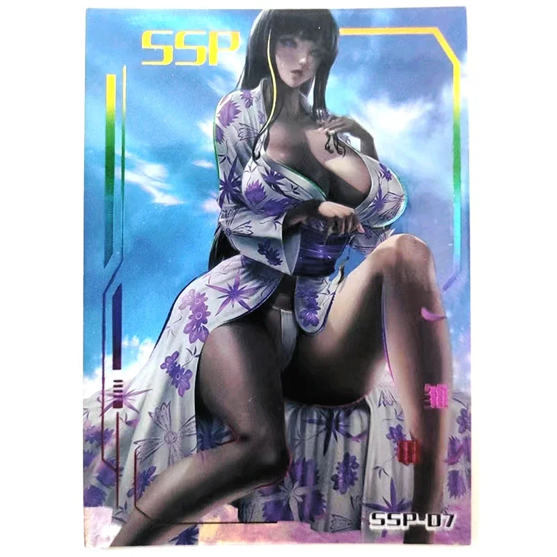 История богини SSP серия Tifa Lockhart Raiden Shogun аниме персонажи бронзовая коллекция flash card