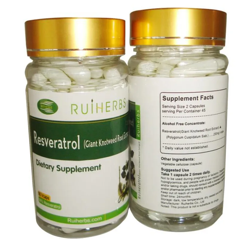 

3Bottle X Resveratrol Capsule 500mg *270Counts Max Strength Antioxidant Natural Anti-Aging
