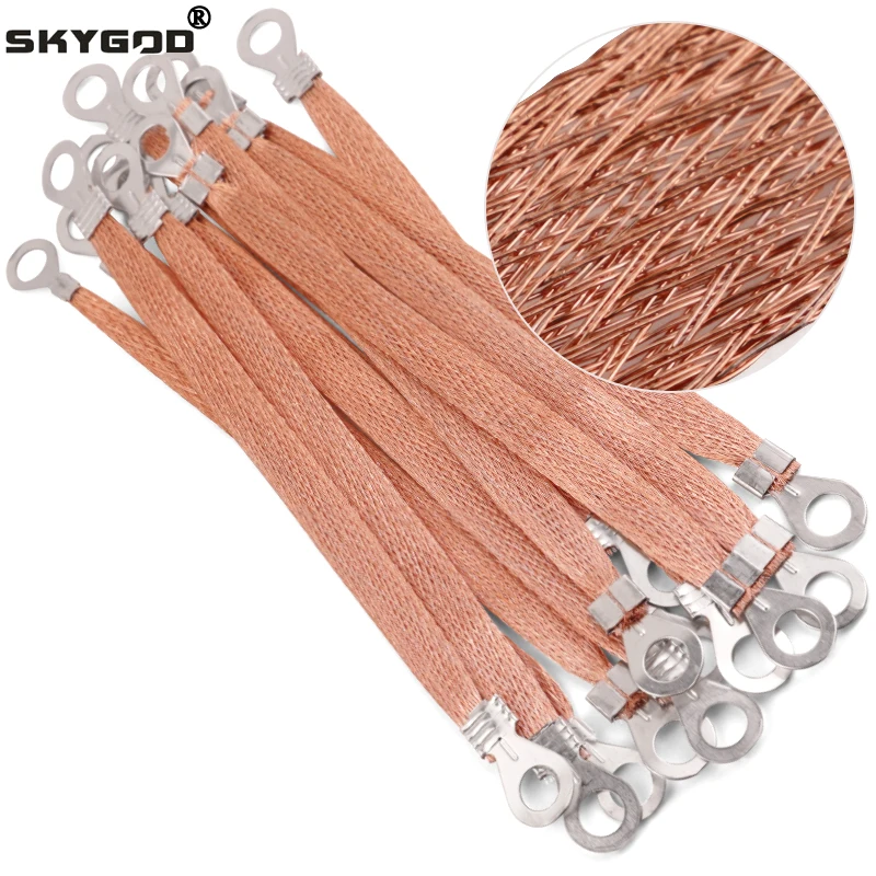 

Мостовой соединительный заземляющий провод 2,5 4 6 мм2 медный алюминиевый