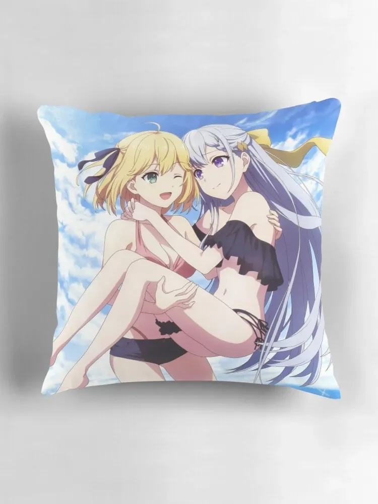 Наволочки Tensei Oujo to Tensai Reijou no Mahou Kakumei роскошные наволочки новогодние подушки для