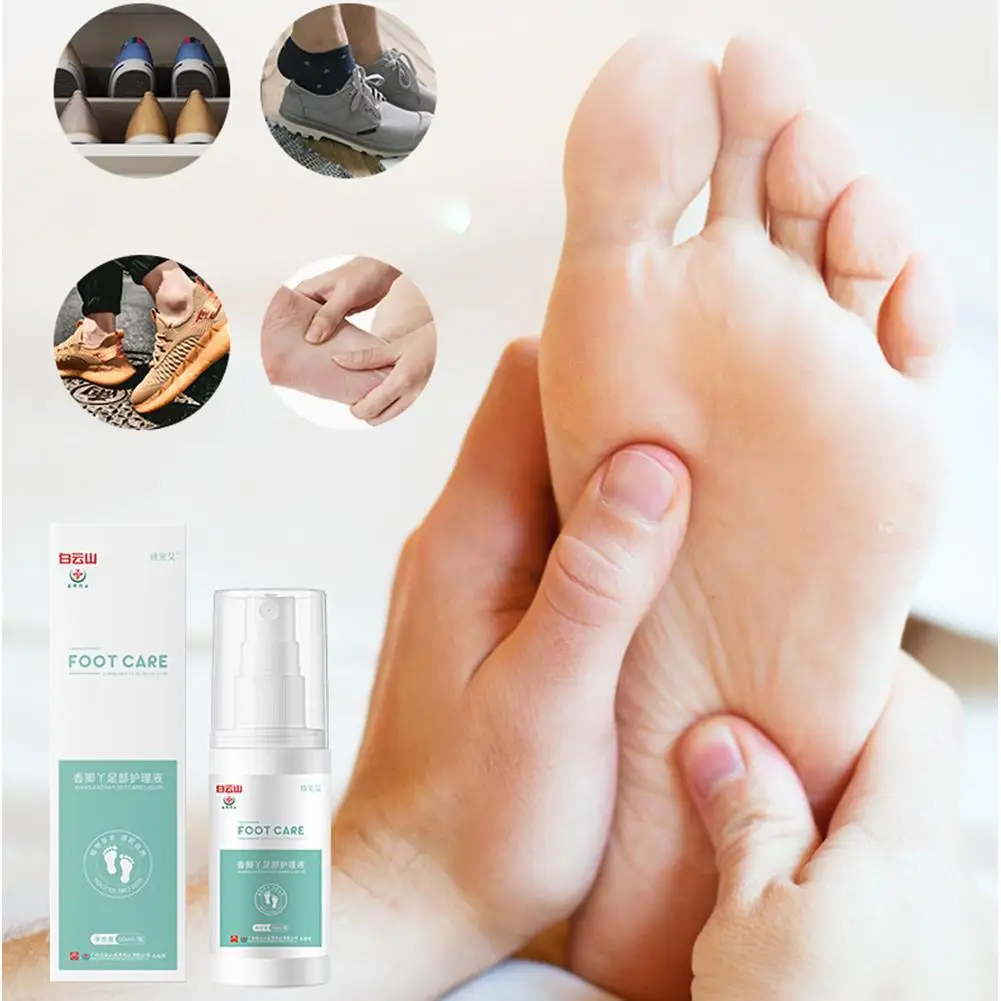 

Herbal Fragrance Foot Deodorizing Spray Herbaceous Shoe Fresheners Plant Extract Care Personal Health Cracking Anti Care Fo D1F0