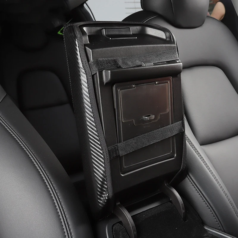 

Suitable For Tesla Model 3 Y Central Armrest Box Protective Cover Central Control Cover Interior Modification Accessories
