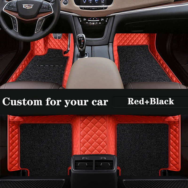 

Car Floor Mats For Smart 453 451 Fortwo Forfour Custom Waterproof Leather Foot Pad Wire Carpet Auto Accessories