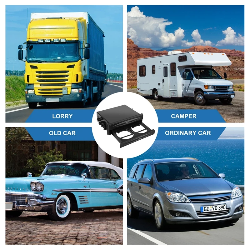 Автомобильный Автоматический одиночный Карманный радиоприемник Din