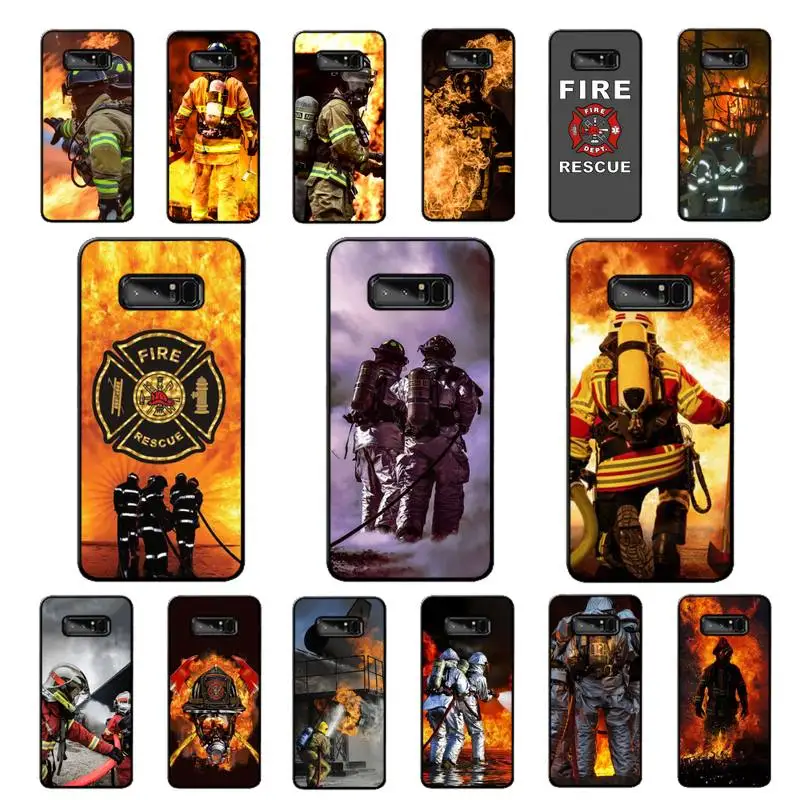 

MaiYaCa Firefighter Heroes Fireman Phone Case for Samsung Note 5 7 8 9 10 20 pro plus lite ultra A21 12 02