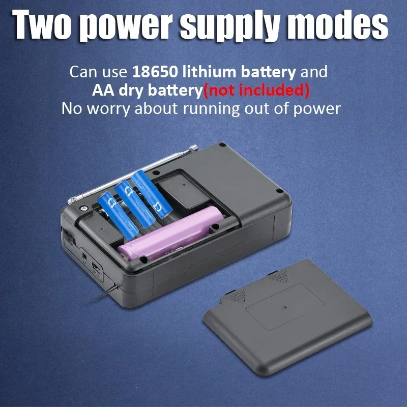 Портативный полнодиапазонный радиоприемник FM/Am/SW