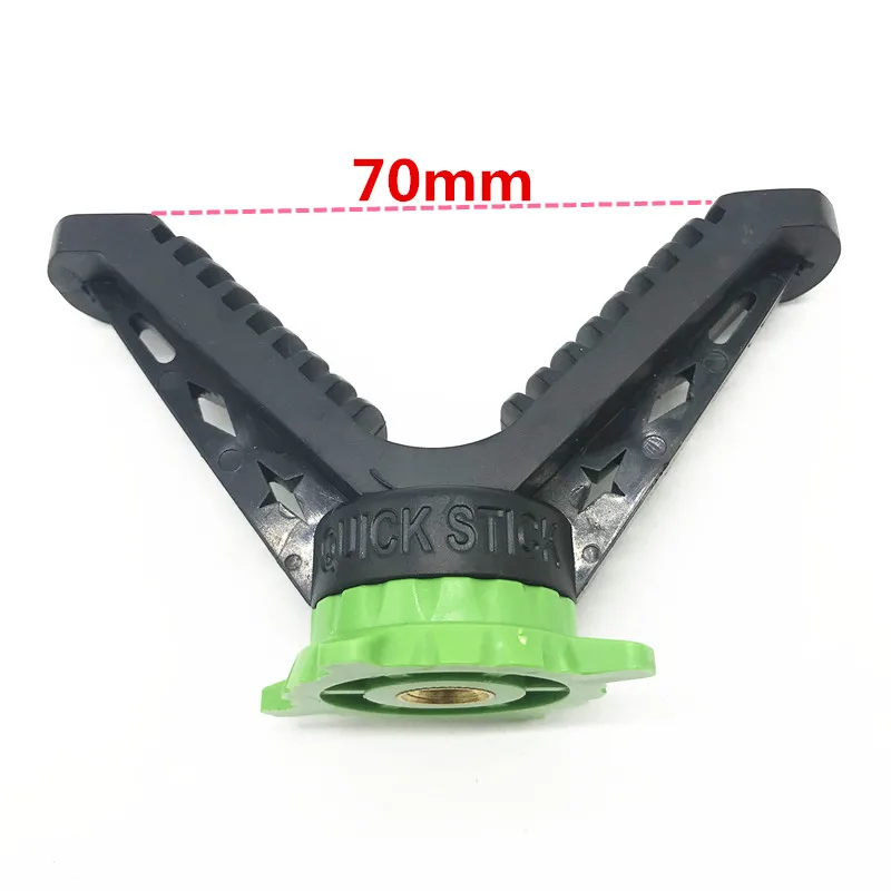 

Tactical Camera V Yoke Gun Rest Top Mount Holder Bracket Attachment With 3/8" and 1/4" Thread For Hunting Monopod Bipod Tripod