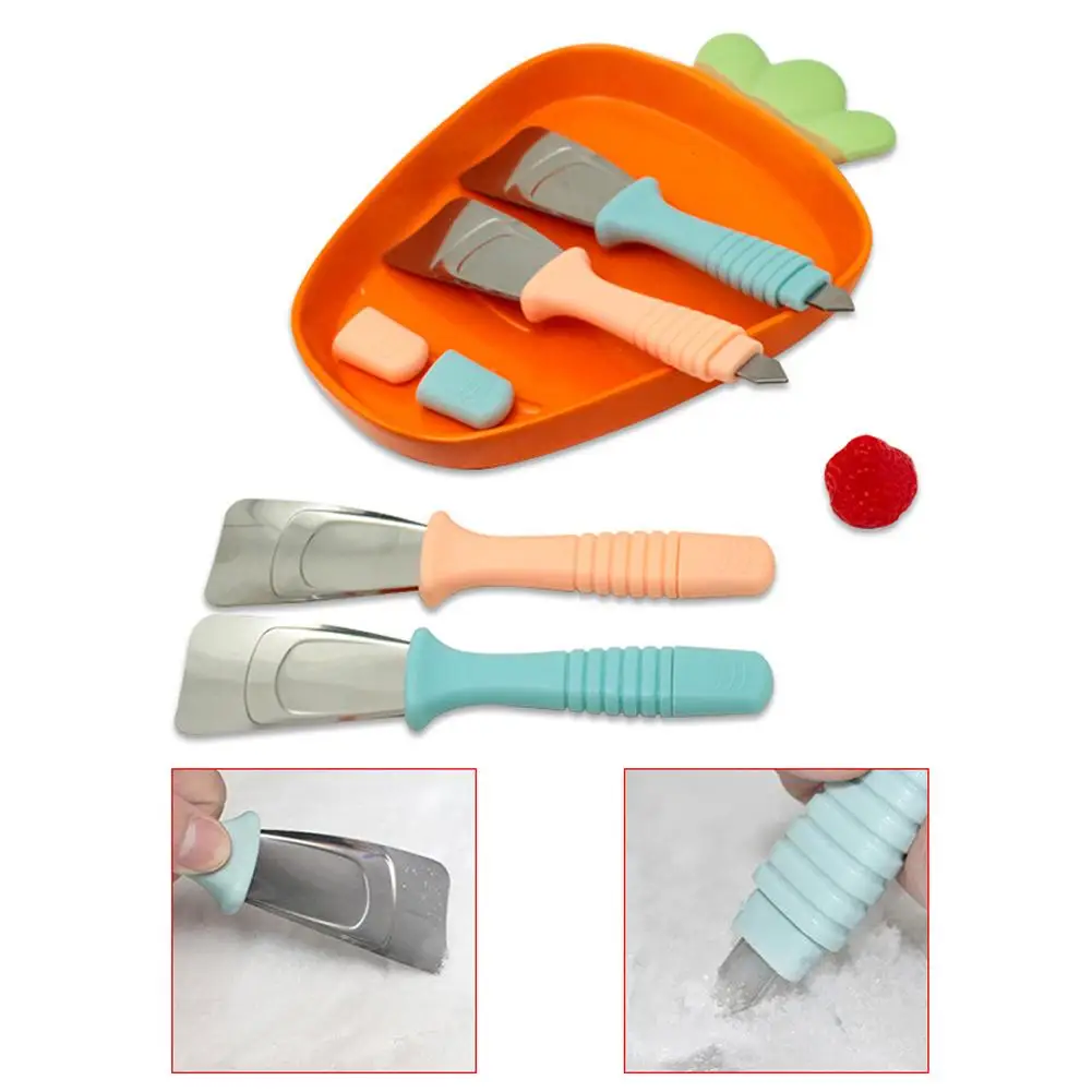 2 шт. лопата для снятия холодильника из нержавеющей стали удаления льда очищающий