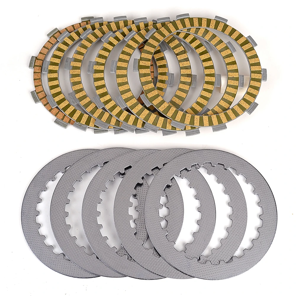 Комплект стальных дисков сцепления фрикционного диска для Honda NV400 Shadow 400 Slasher NT400