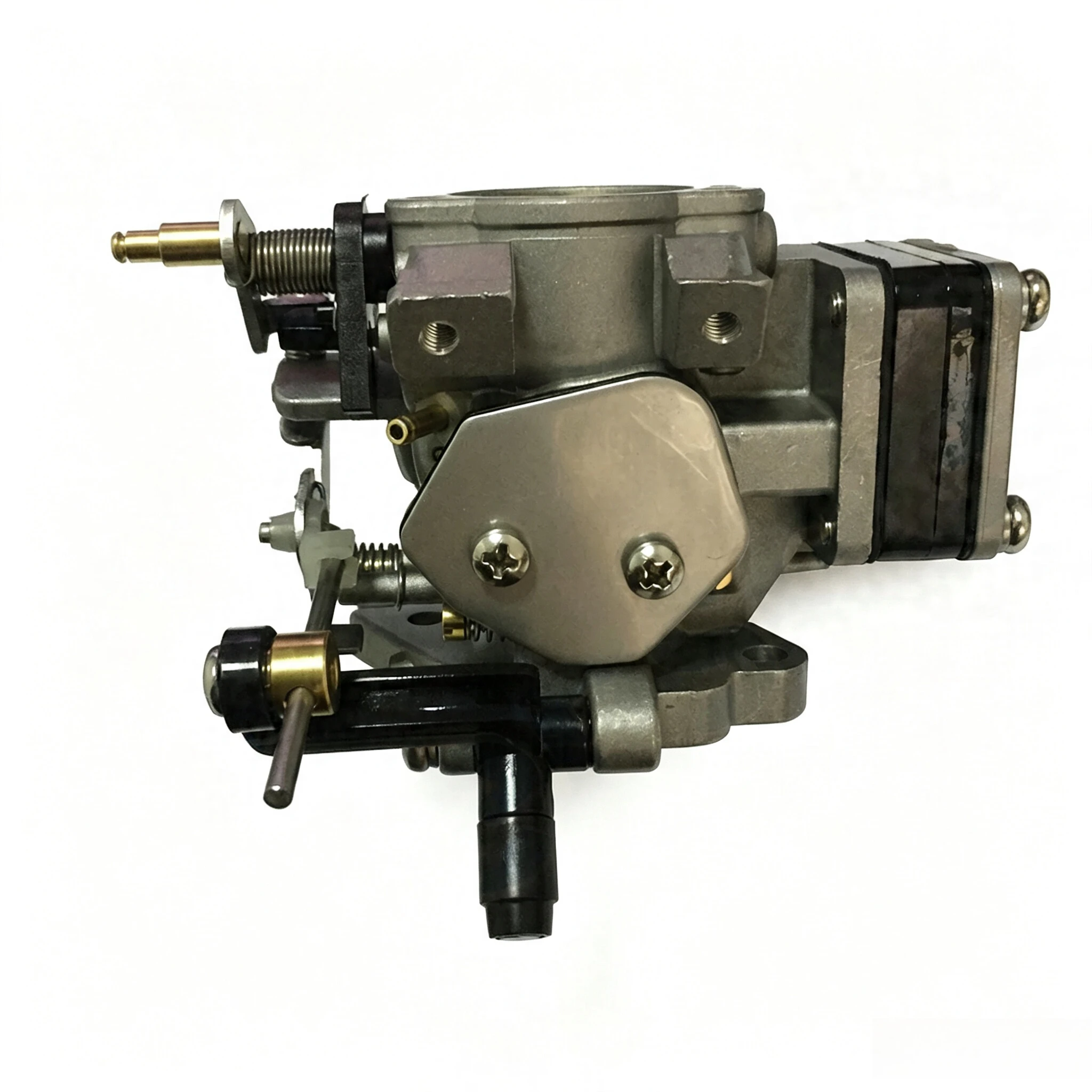 Фото Карбюратор Wankee 6E8-14301-00 для двухтактного подвесного мотора Yamaha 9.9HP 15HP 15D, замена 684-14301 №3