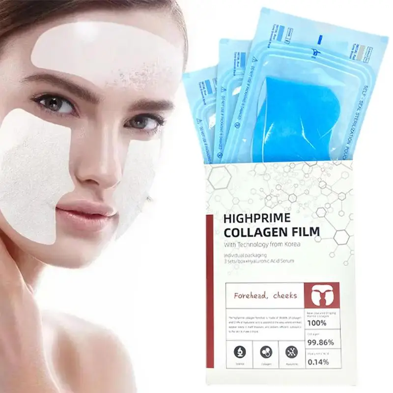 

Collagens Soluble Film High Prime Skincare Lifting Film With Hydrolyzed Collagens Prevent Fine Lines Firm Skin Skin Protection