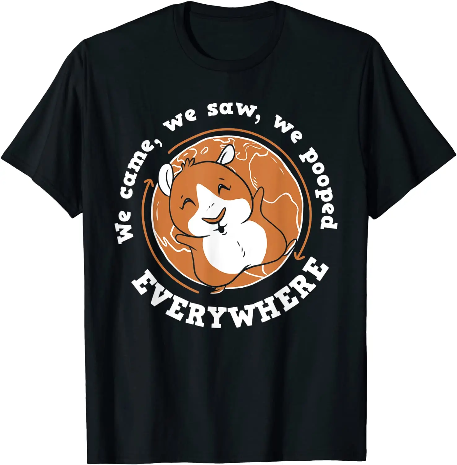 

Мы пришли, мы видели Guineas Wheek Cavy Lover Kids, футболка морской свиньи