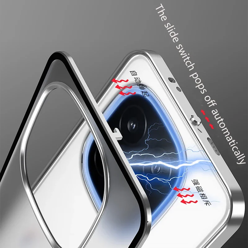 Металлический чехол для телефона с защитой объектива и пряжкой IQOO 12 13 Neo 10 9S Pro Plus Z7