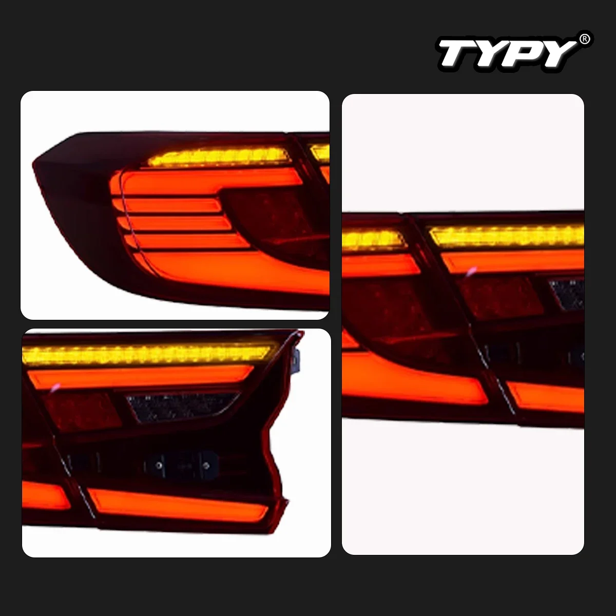 Динамический поворотный сигнал задний фонарь TYPY авто аксессуары обновленный