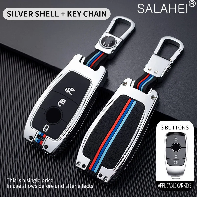 

Car Key Case Cover Key Bag For Mercedes Benz 2017 E Class W213 E200 E260 E300 E320 2018 S Class Interior Accessories Car Styling
