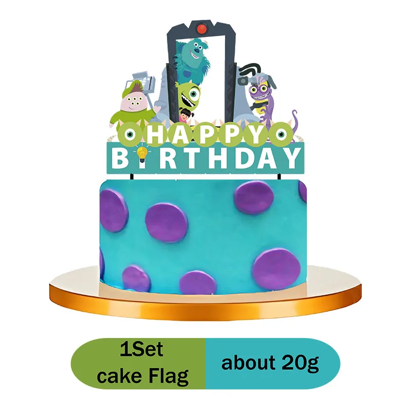 Университет монстров Диснея свадебное украшение с героями мультфильмов