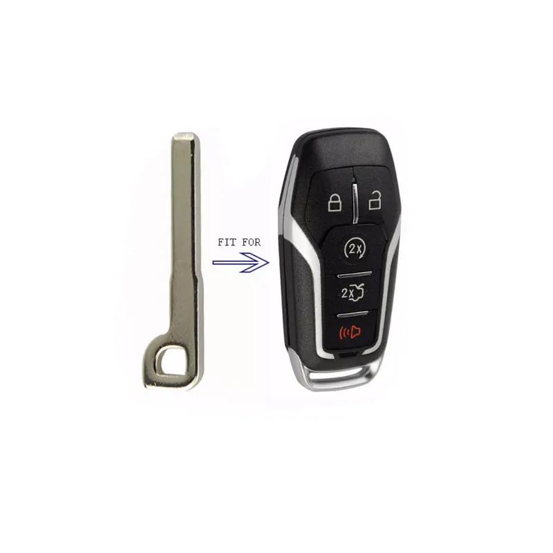 

5 шт. сменный умный пульт дистанционного управления аварийный вставной ключ для Ford Mondeo Escape Edge Focus MAX Fusion Mustang Lincoln MKC MKZ
